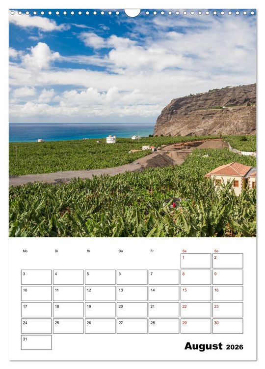 Produktbild: Wanderparadies La Palma (Wandkalender 2026 DIN A3 hoch), CALVENDO Monatskalender