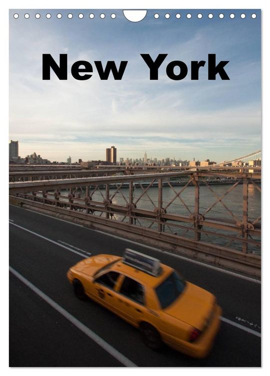 Produktbild: New York (Wandkalender 2026 DIN A4 hoch), CALVENDO Monatskalender
