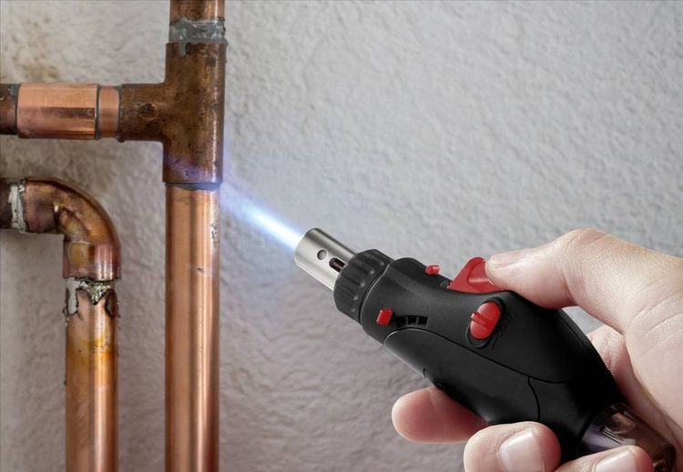 Produktbild: TOOLCRAFT Gasl&ouml;tkolben 1300&deg;C inkl. L&ouml;tspitze, ohne Gasflasche 1St.