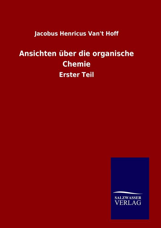 Produktbild: Ansichten &uuml;ber die organische Chemie