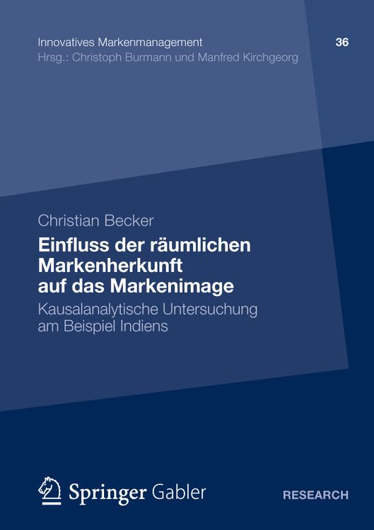 Produktbild: Einfluss der r&auml;umlichen Markenherkunft auf das Markenimage