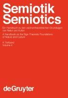 Produktbild: Semiotik / Semiotics. 4. Teilband