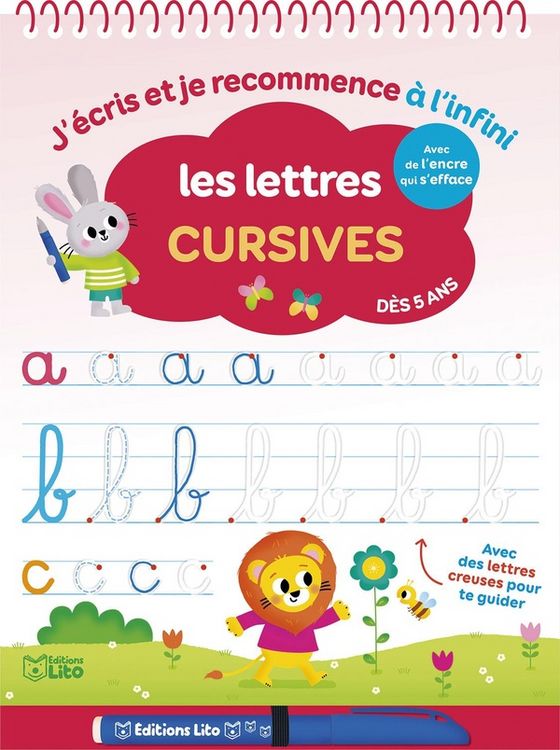 Produktbild: Les lettres cursives : d&egrave;s 5 ans