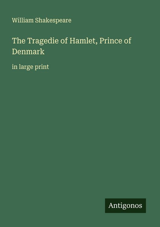 Produktbild: The Tragedie of Hamlet, Prince of Denmark