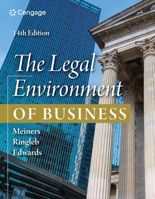 Produktbild: The Legal Environment of Business
