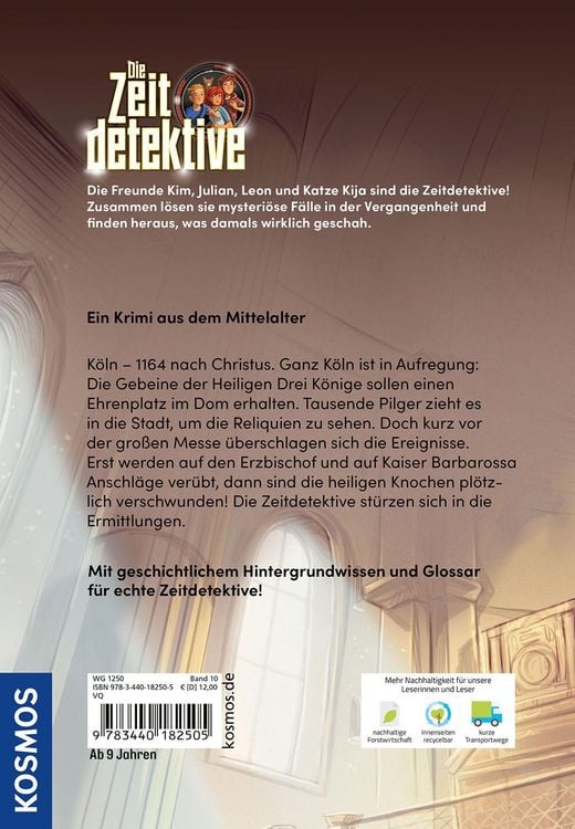 Produktbild: Die Zeitdetektive, 10, Der &Uuml;berfall im Dom