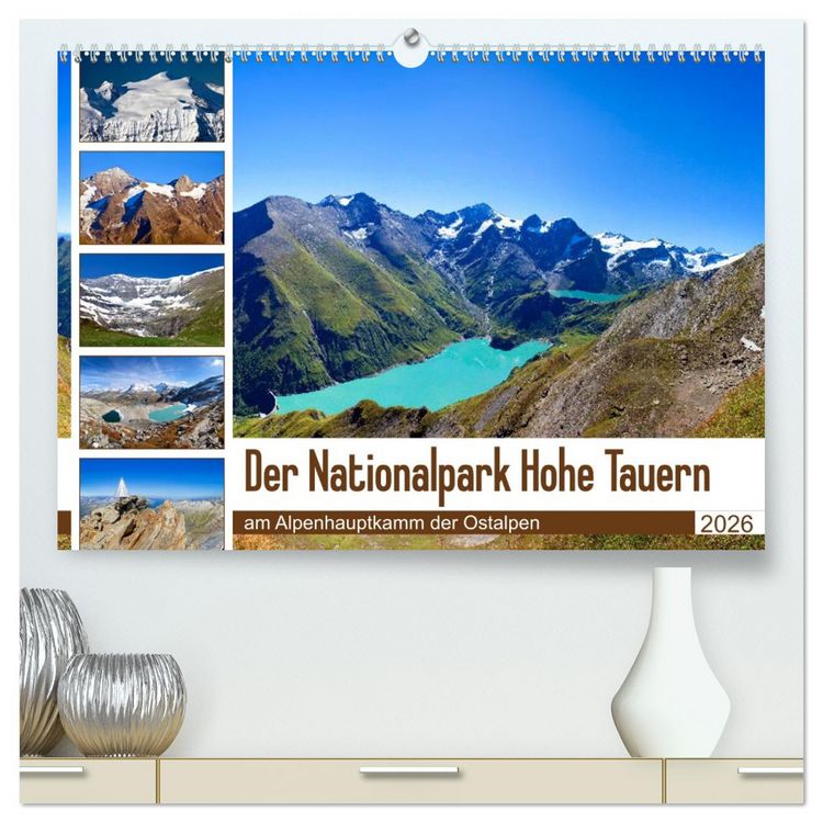 Produktbild: Der Nationalpark Hohe Tauern (hochwertiger Premium Wandkalender 2026 DIN A2 quer), Kunstdruck in Hochglanz