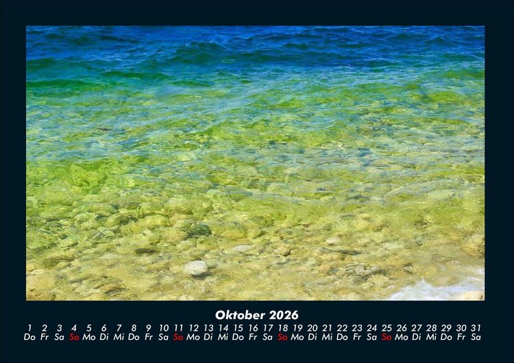 Produktbild: Sehnsucht nach Meer 2026 Fotokalender DIN A4