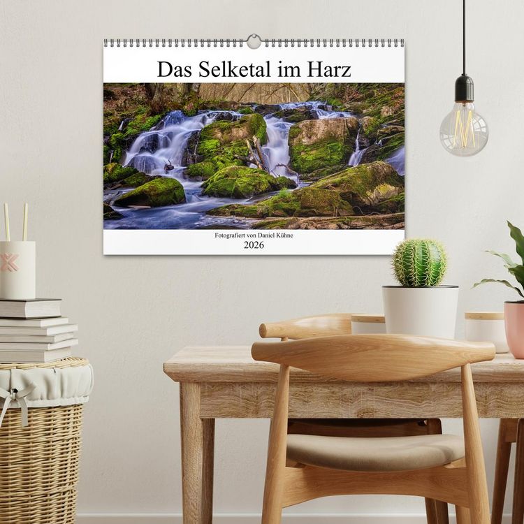 Produktbild: Das Selketal im Harz (Wandkalender 2026 DIN A3 quer), CALVENDO Monatskalender