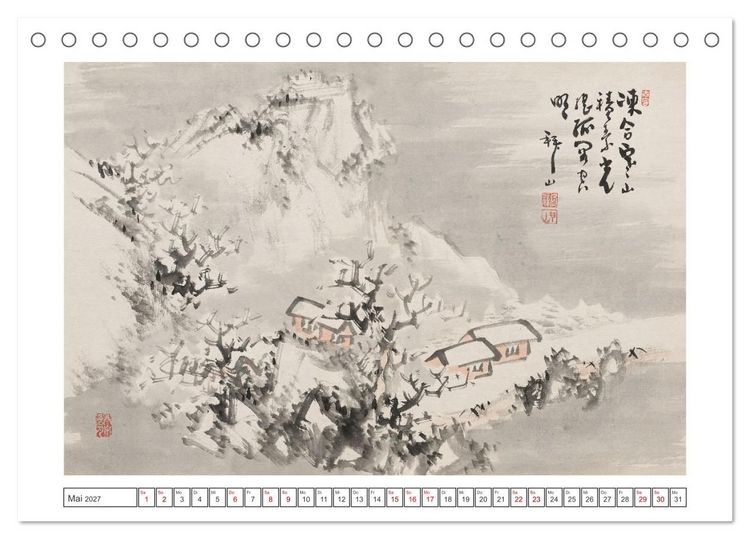 Produktbild: Yoshitsugu Haizan (Tischkalender 2027 DIN A5 quer), CALVENDO Monatskalender