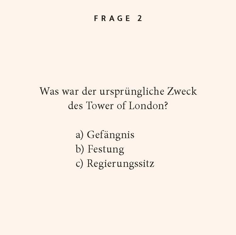 Produktbild: London-Quiz