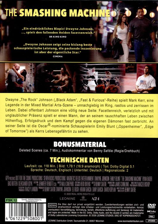 Produktbild: The Smashing Machine