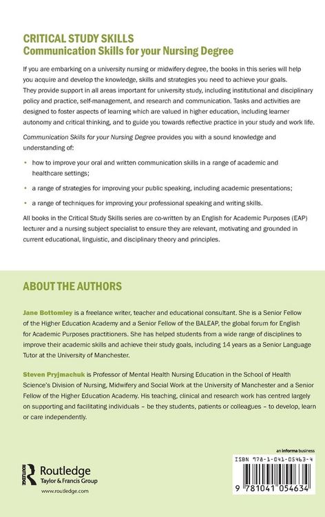 Produktbild: Communication Skills for your Nursing Degree