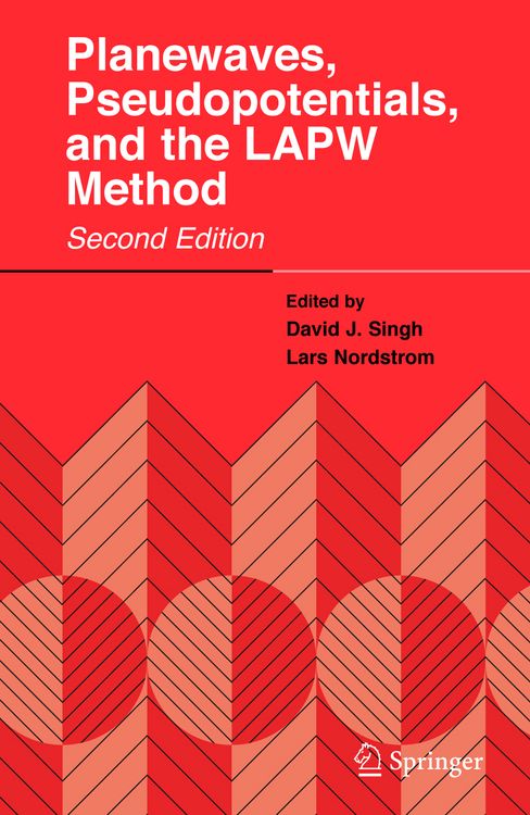 Produktbild: Planewaves, Pseudopotentials, and the LAPW Method