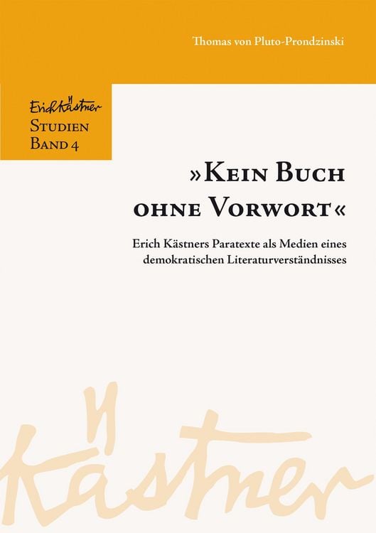 Produktbild: "Kein Buch ohne Vorwort"