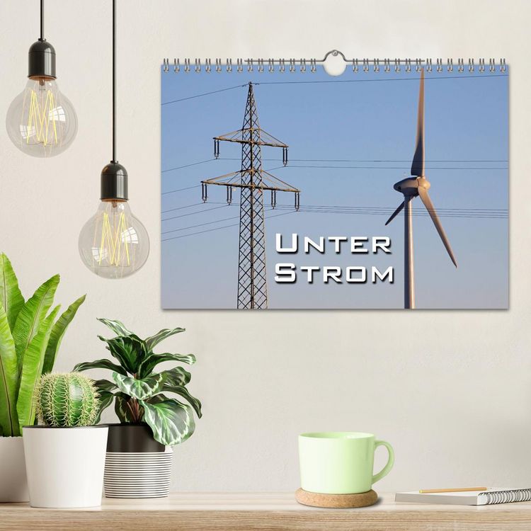 Produktbild: Unter Strom (Wandkalender 2026 DIN A4 quer), CALVENDO Monatskalender