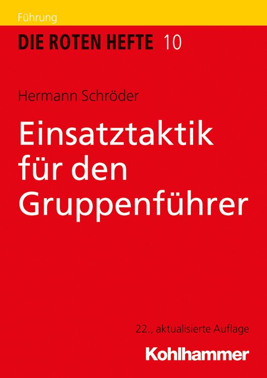 Produktbild: Einsatztaktik f&uuml;r den Gruppenf&uuml;hrer