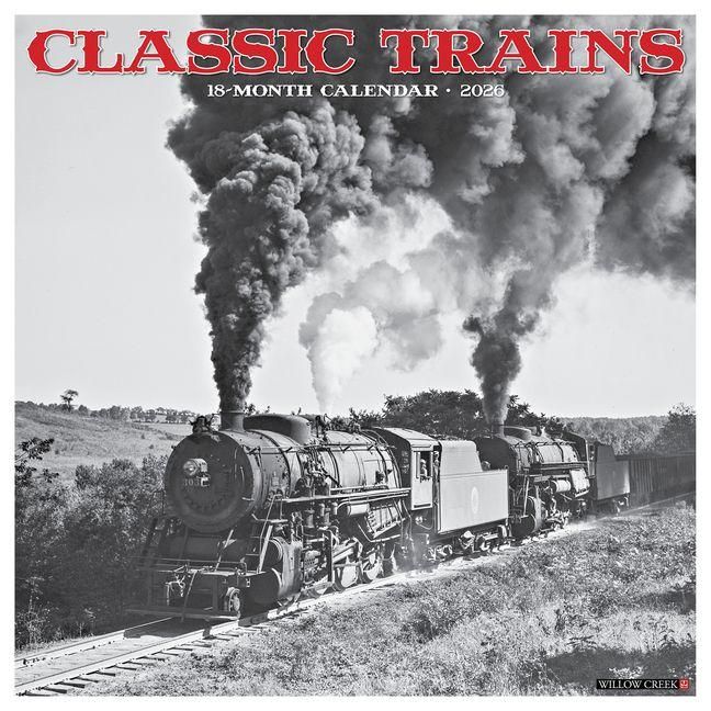 Produktbild: Classic Trains 2026 Wall Calendar