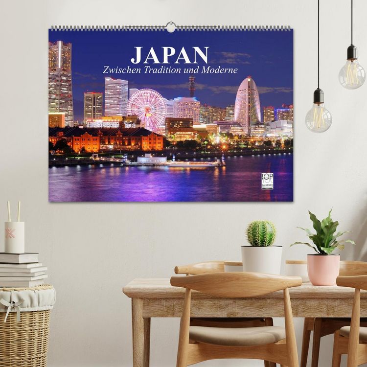 Produktbild: Japan. Zwischen Tradition und Moderne (Wandkalender 2026 DIN A2 quer), CALVENDO Monatskalender