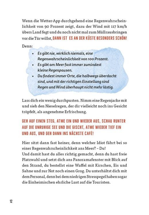 Produktbild: Bestes Strandwetter - Norddeutsche K&uuml;ste f&uuml;r Anf&auml;nger und Fortgeschwommene