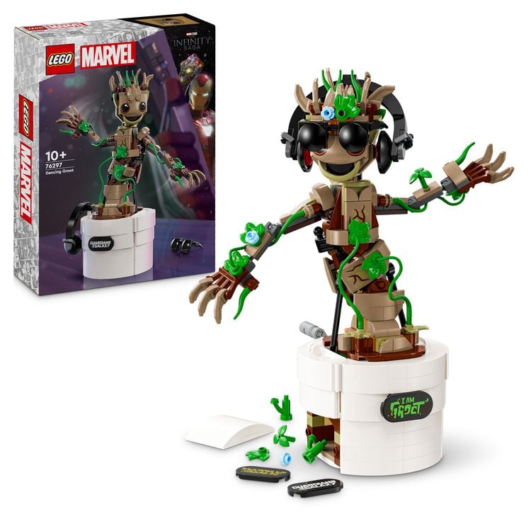 Bild vom Artikel LEGO Marvel Tanzender Groot, animiertes Kinderspielzeug 76297 vom Autor 