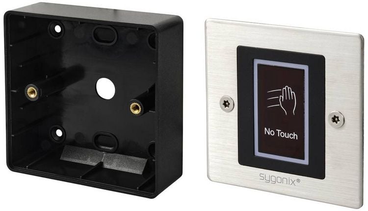 Produktbild: Sygonix SY-6097874 T&uuml;r&ouml;ffner-Steuerung Unterputz, Oberfl&auml;chenmontage 12 V/DC, 24 V/DC