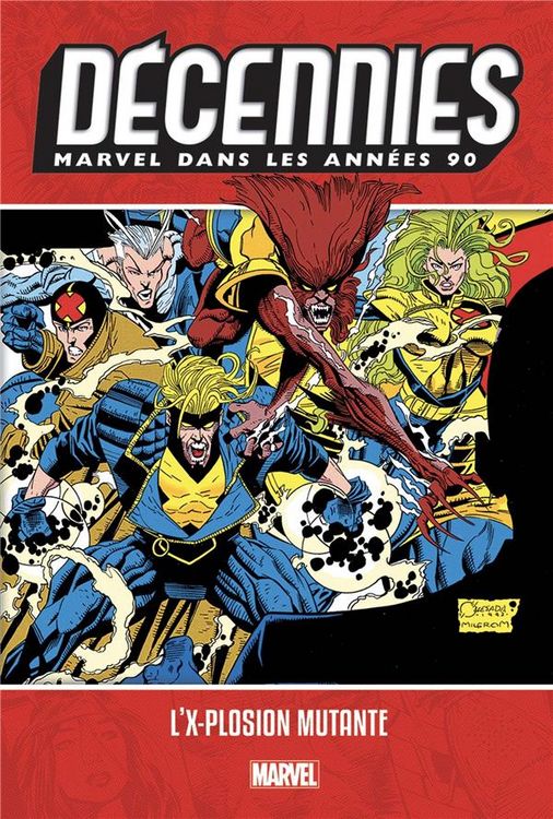 Produktbild: D&eacute;cennies Marvel.Dans les ann&eacute;es 90 : l'x-plosion mutante