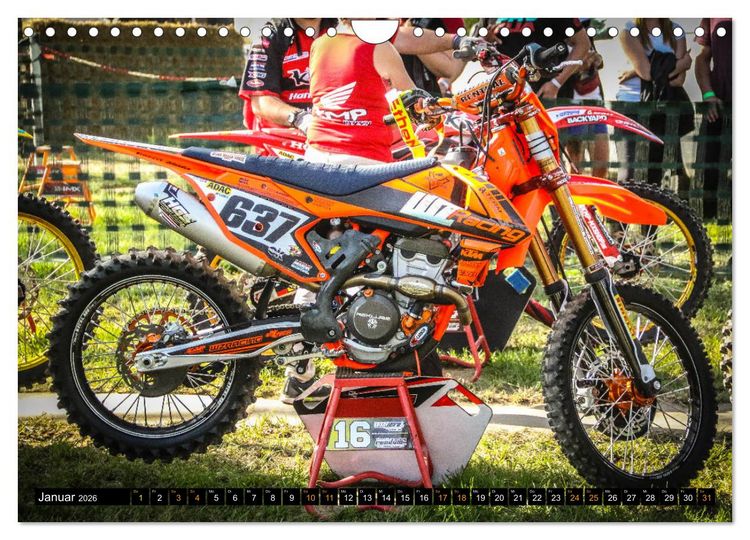 Produktbild: MX-Racing (Wandkalender 2026 DIN A4 quer), CALVENDO Monatskalender