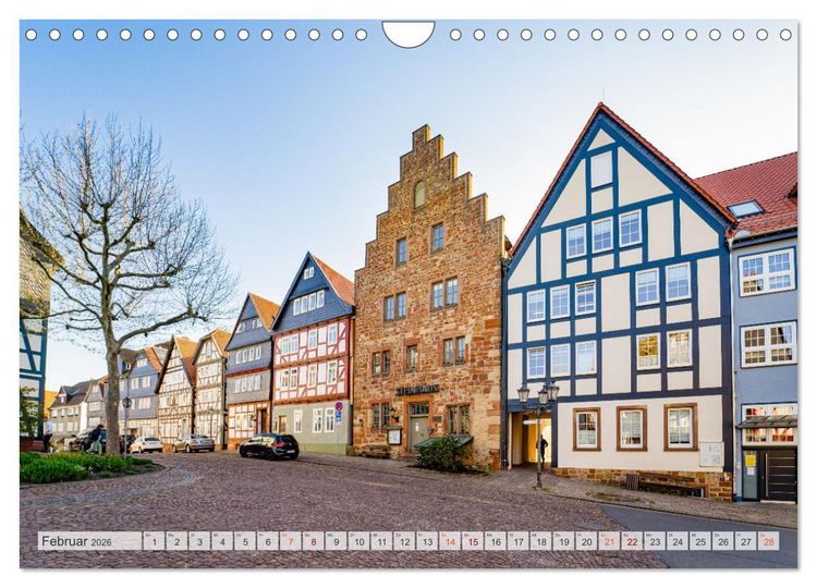 Produktbild: Frankenberg Hessen Impressionen (Wandkalender 2026 DIN A4 quer), CALVENDO Monatskalender