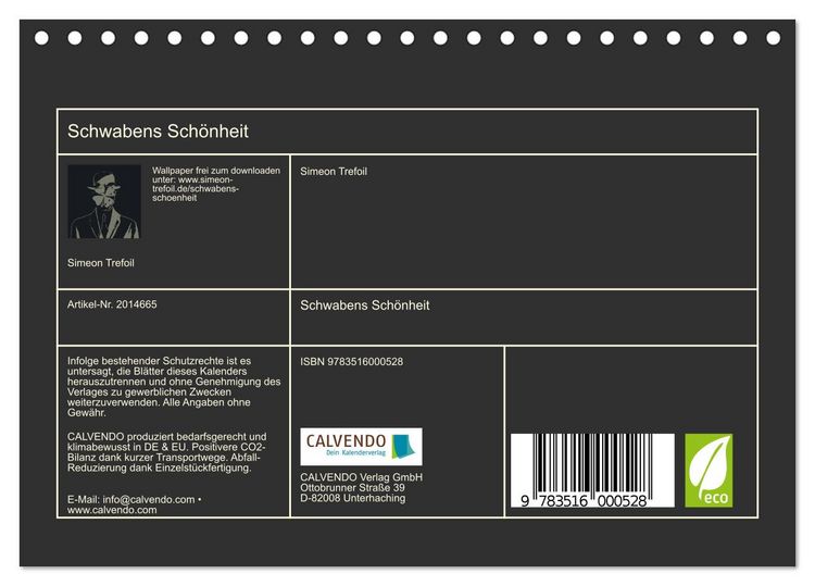 Produktbild: Schwabens Sch&ouml;nheit (Tischkalender 2026 DIN A5 quer), CALVENDO Monatskalender
