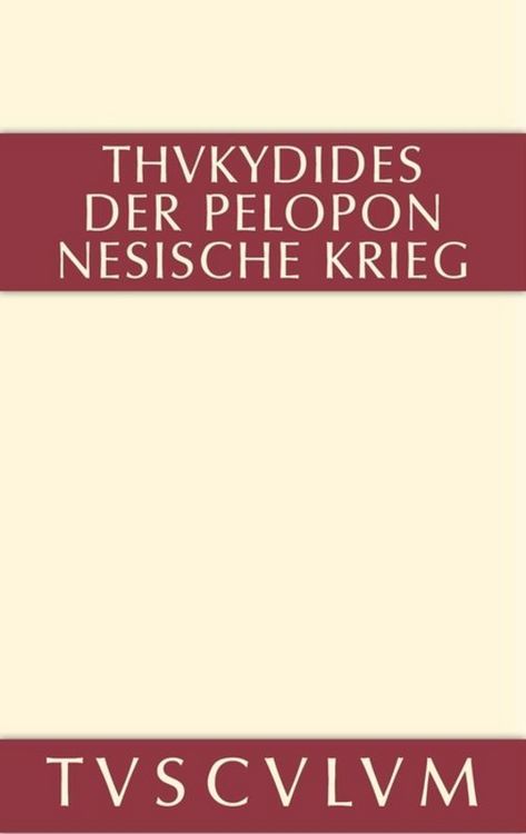 Produktbild: Geschichte des Peloponnesischen Krieges