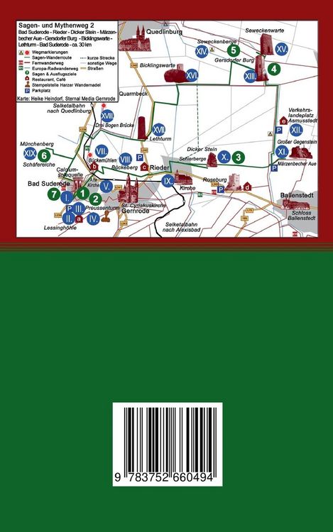 Produktbild: Kleines Harzwanderbuch der Sagen und Mythen 2