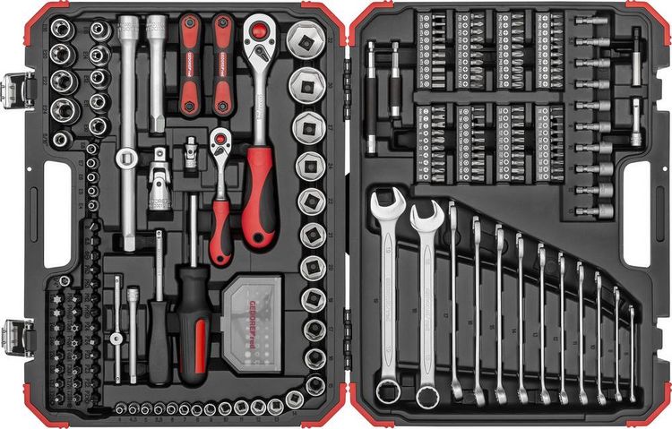 Produktbild: Steckschl&uuml;sselsatz R4600 3232 232-tlg.1/4+1/2 Zoll SW 4-32mm