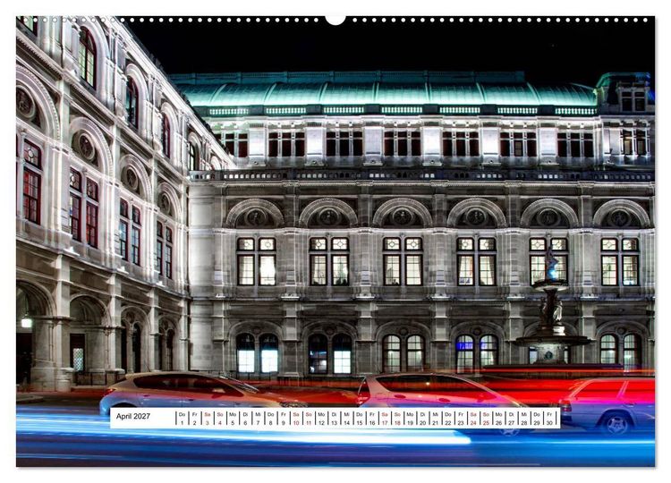 Produktbild: Wien Facettenreiche Metropole (Wandkalender 2027 DIN A2 quer), CALVENDO Monatskalender