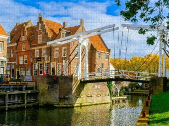 Produktbild: CALVENDO Puzzle Enkhuizen Paktuinen | 1000 Teile Lege-Gr&ouml;&szlig;e 64x48cm Foto-Puzzle f&uuml;r gl&uuml;ckliche Stunden