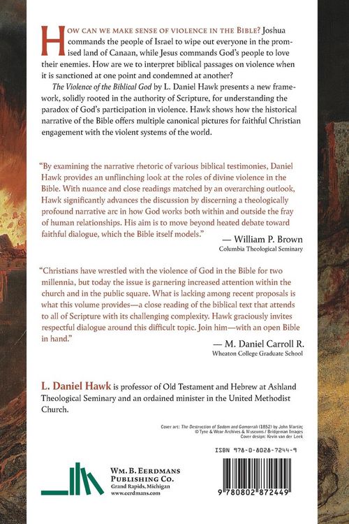 Produktbild: The Violence of the Biblical God