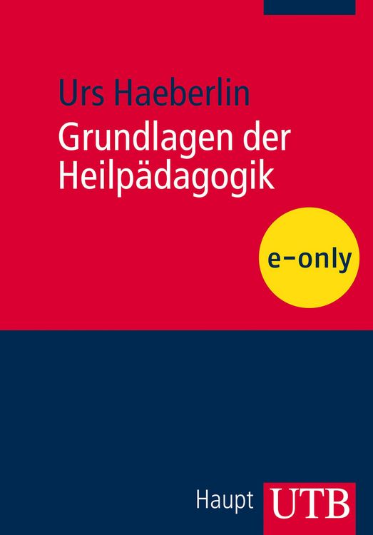 Produktbild: Grundlagen der Heilp&auml;dagogik