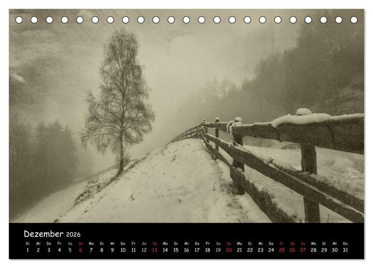 Produktbild: Bei uns im L&auml;ndle - Vorarlberg 2026 (Tischkalender 2026 DIN A5 quer), CALVENDO Monatskalender