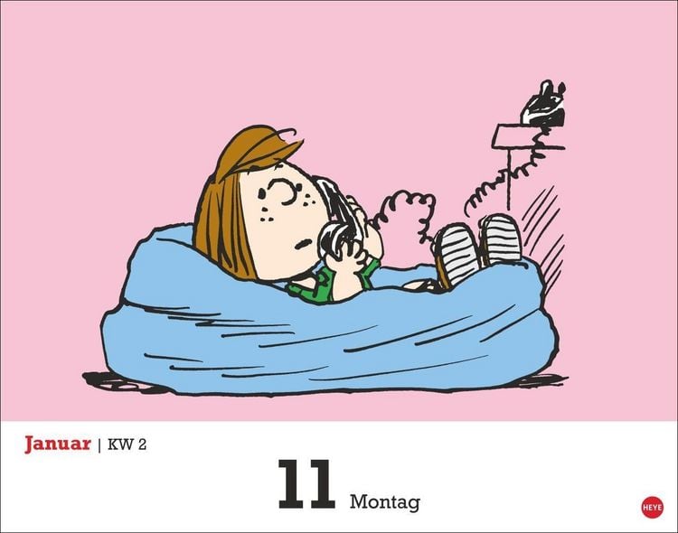 Produktbild: Peanuts Tagesabrei&szlig;kalender 2027