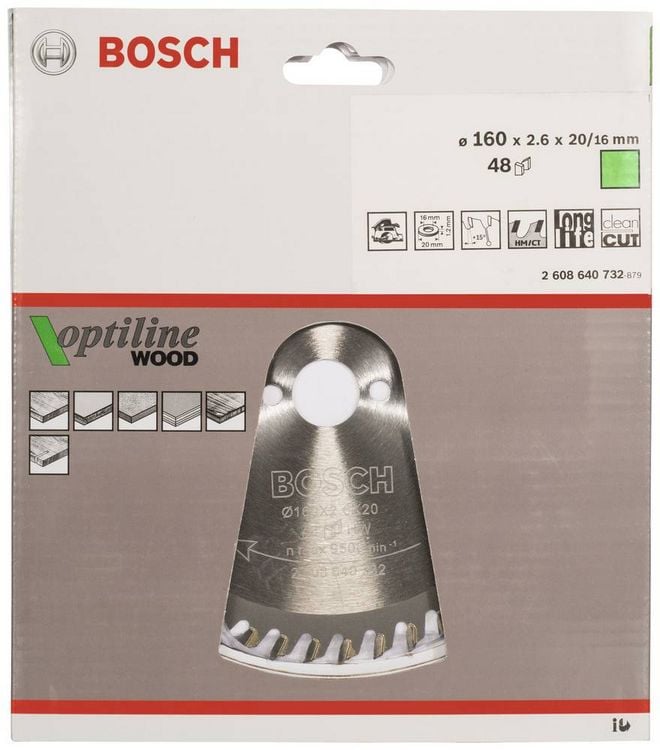 Produktbild: Bosch Accessories 2608640732 Kreiss&auml;geblatt 1St.