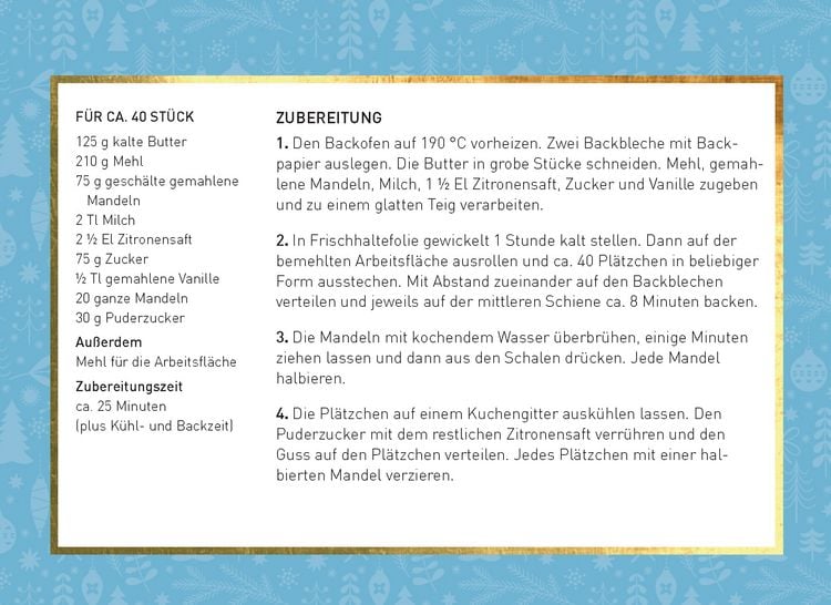Produktbild: A Pl&auml;tzchen a day keeps the Weihnachtsstress away