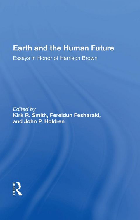 Produktbild: Earth And The Human Future