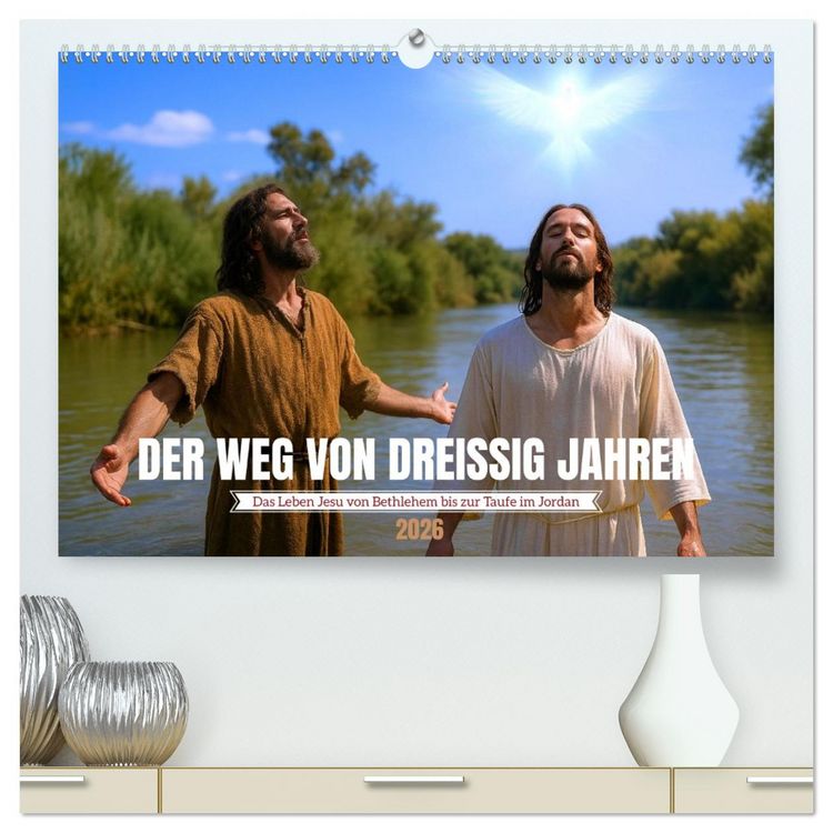Produktbild: Der Weg von drei&szlig;ig Jahren (hochwertiger Premium Wandkalender 2026 DIN A2 quer), Kunstdruck in Hochglanz