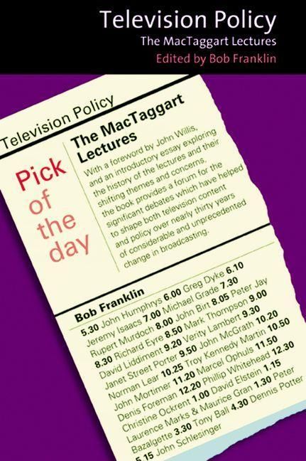 Produktbild: Television Policy