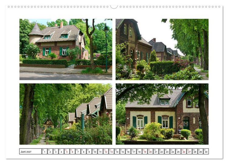 Produktbild: Gartenst&auml;dte im Ruhrgebiet (hochwertiger Premium Wandkalender 2027 DIN A2 quer), Kunstdruck in Hochglanz