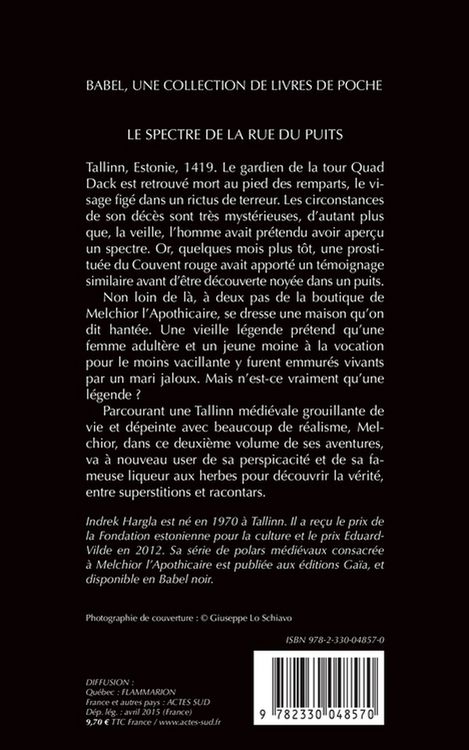 Produktbild: Hargla, I: spectre de la rue du puits