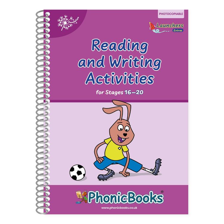 Produktbild: Phonic Books Dandelion Launchers Extras Stages 16-20 Reading and Writing Activities