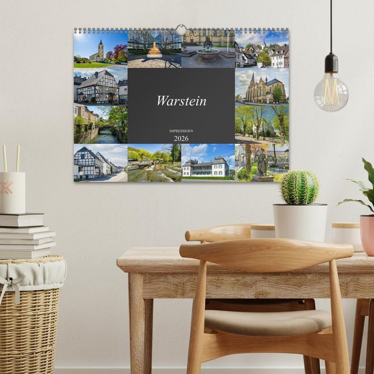 Produktbild: Warstein Impressionen (Wandkalender 2026 DIN A3 quer), CALVENDO Monatskalender