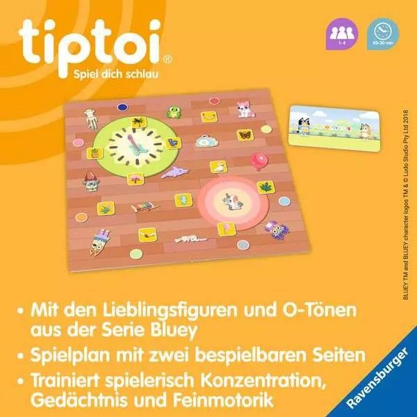 Produktbild: tiptoi&reg; Bluey Aufr&auml;um-Spa&szlig; - ab 4 Jahre