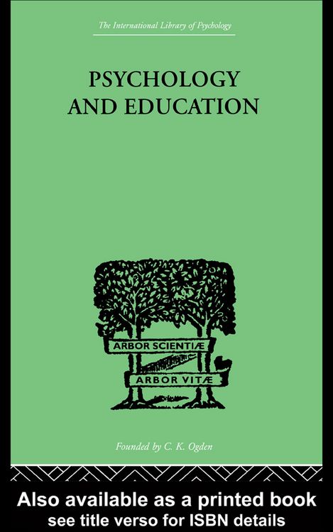 Produktbild: Psychology And Education